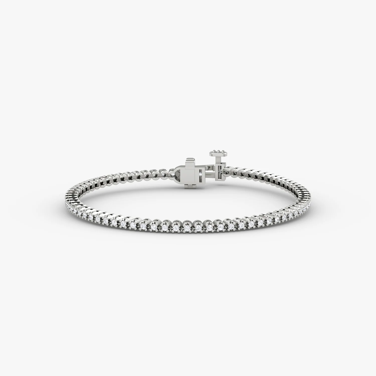 0.008ct Round Tennis Bracelet