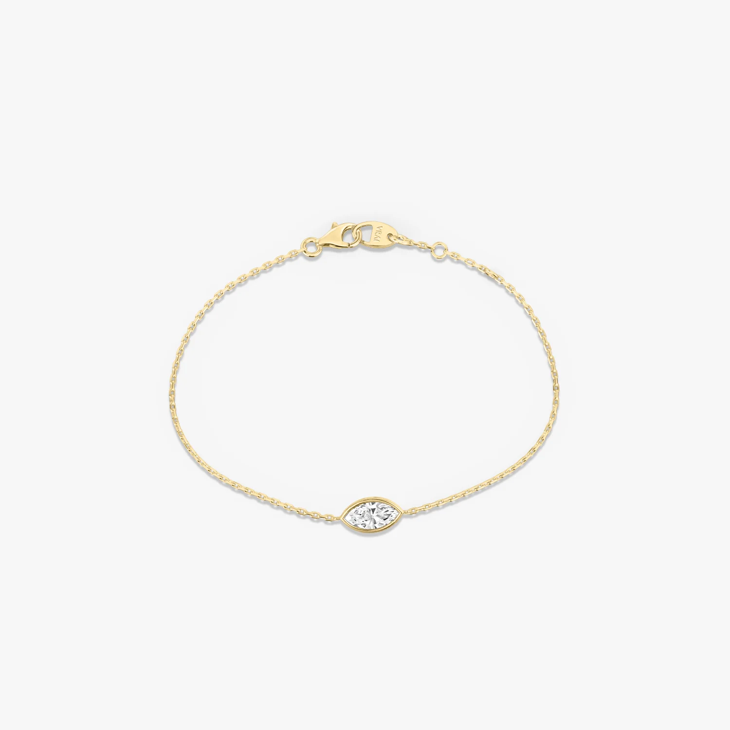 Bezel Solitaire Bracelet Marquise - Image 3