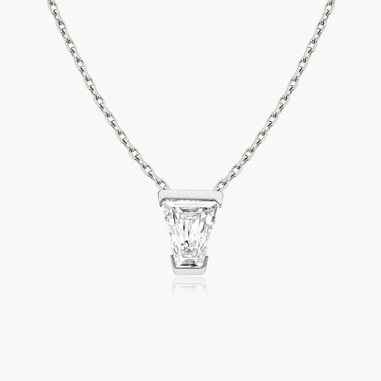 Keystone Semi-Bezel Necklace
