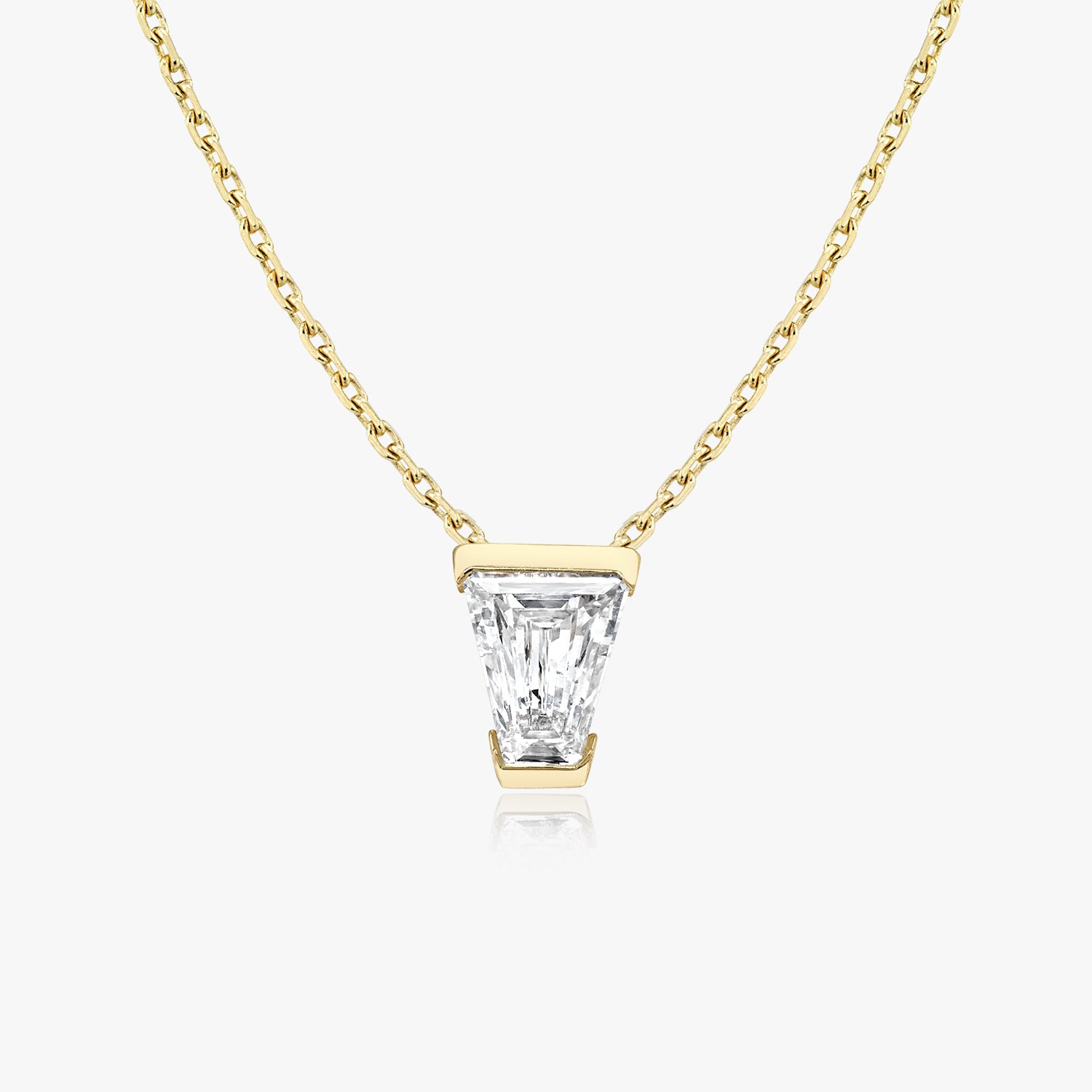 Keystone Semi-Bezel Necklace - Image 2