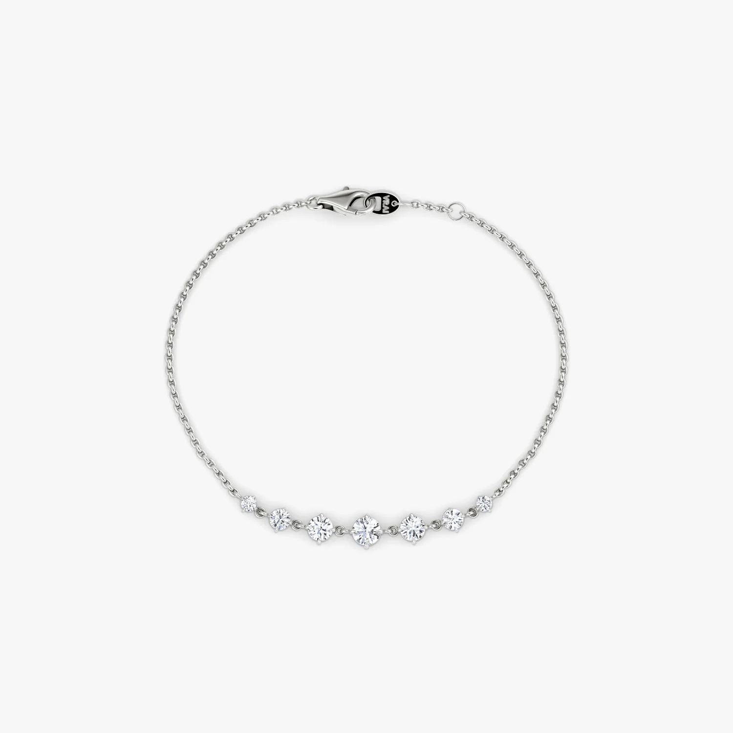 Linked Tennis Bracelet Round