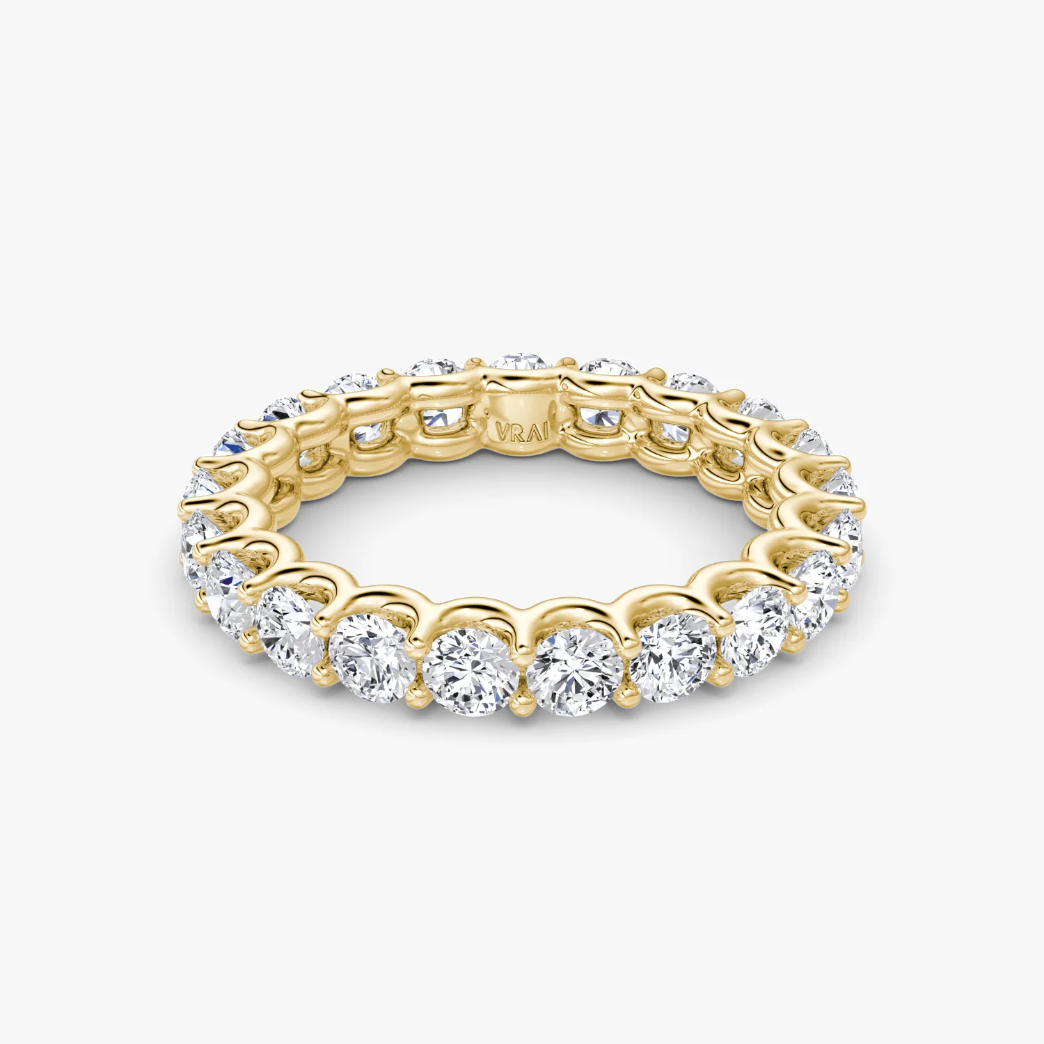 The Round Eternity Band in Yellow Gold 2.0ctw