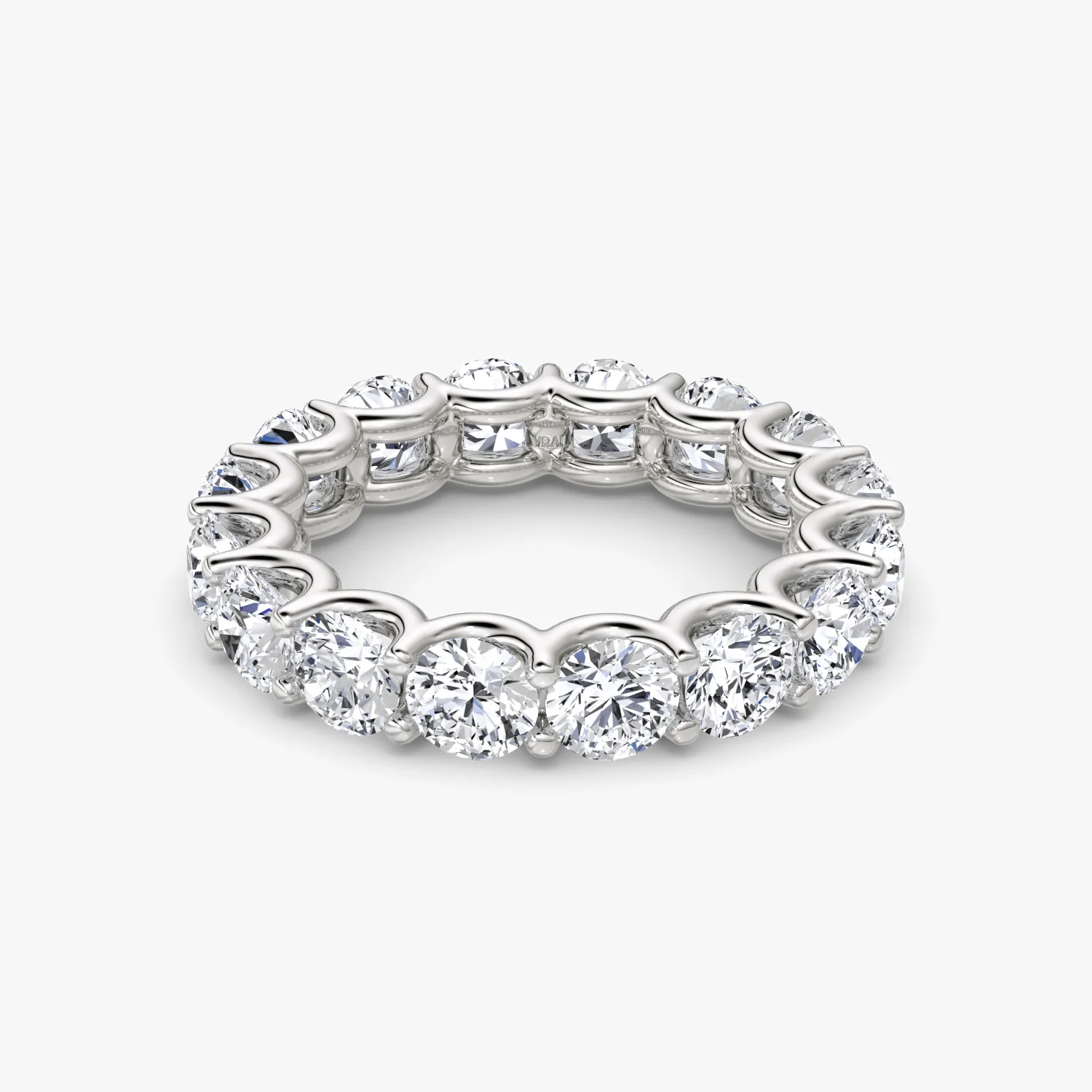 Round Lab Grown Diamond Eternity Band 4.0ctw