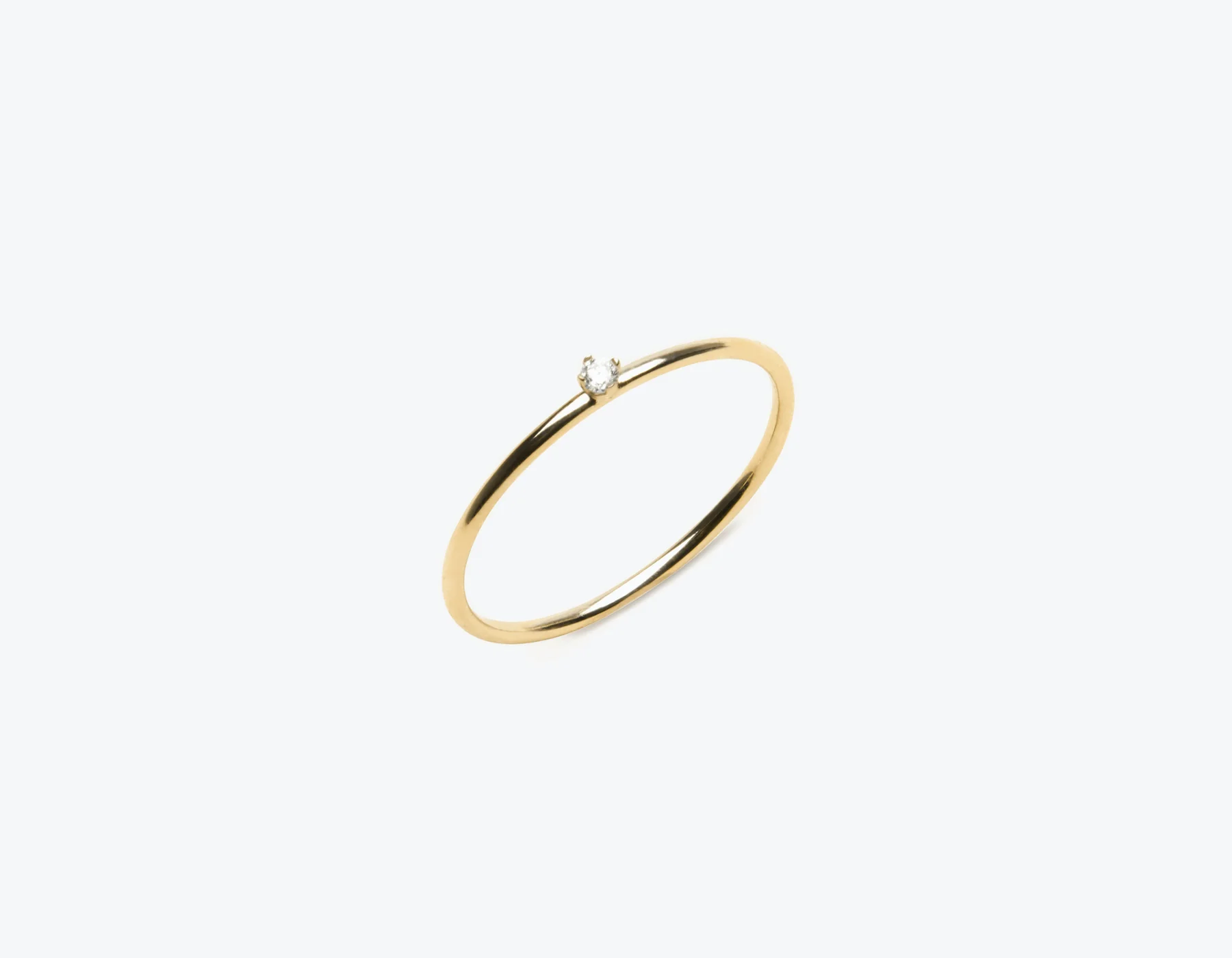 Tiny Diamond Ring