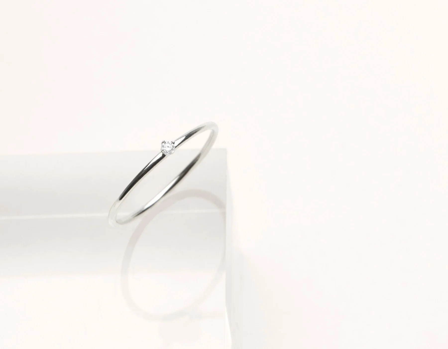 Tiny Diamond Ring - Image 11